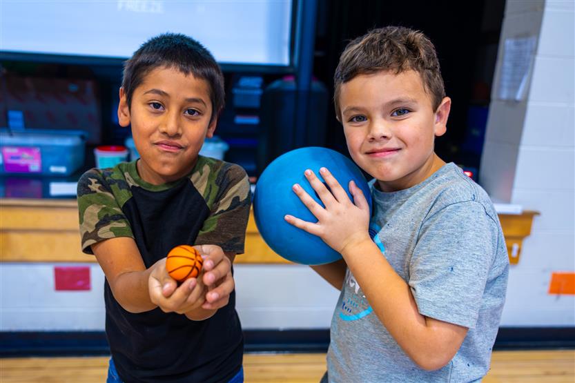 Chapman's Retreat Elementary students learn to bowl